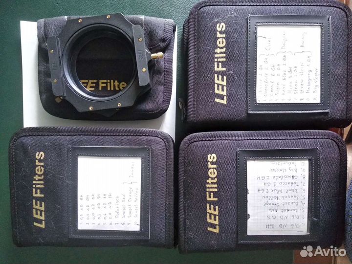 Полный набор пейзажных фото фильтров LEE Filter