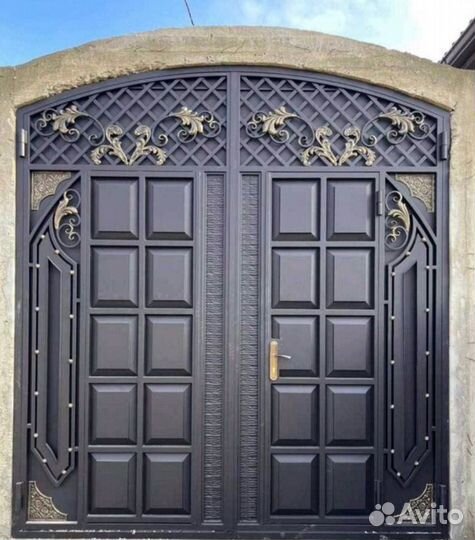 Ворота кованные