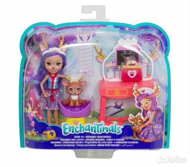 Enchantimals Ветеринарная клиника Данэссы Оленя