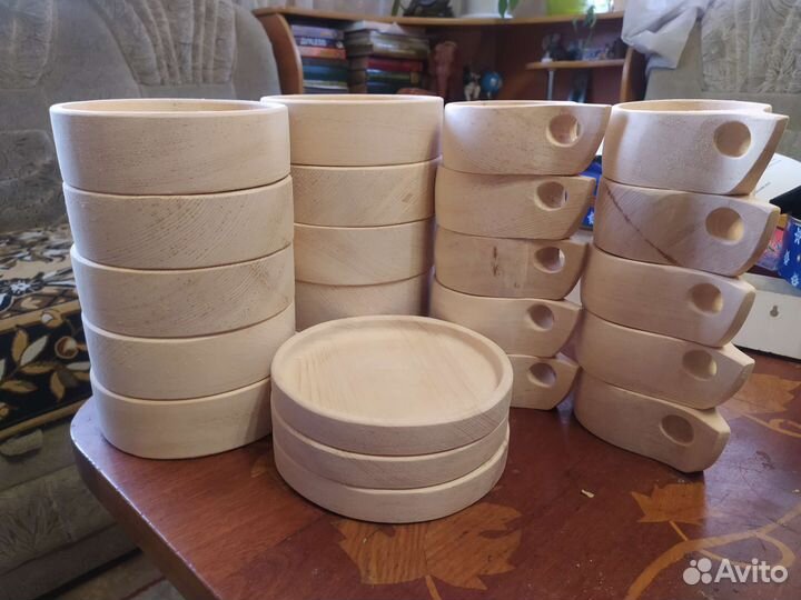 Посуда из кедра