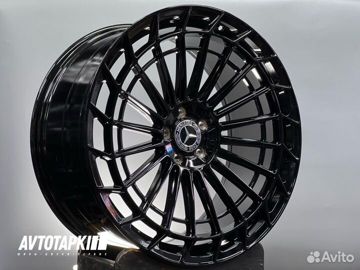 Диски r19 5/112 Мерседес Brabus Black