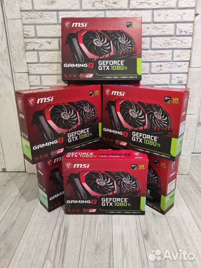 MSI GTX1080 Ti 11GB (10 штук)