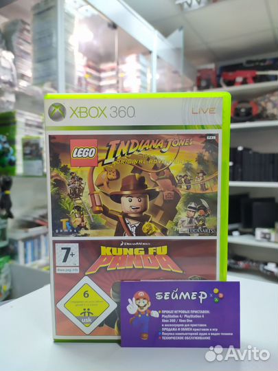 Игра на Xbox 360 Lego Indiana Jones & Kung Fu Pand