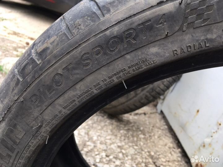 Michelin Pilot Sport 4 245/40 R18 и 275/35 R18