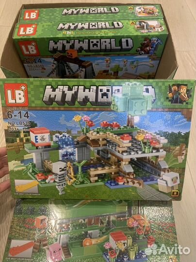 Конструктор майнкрафт