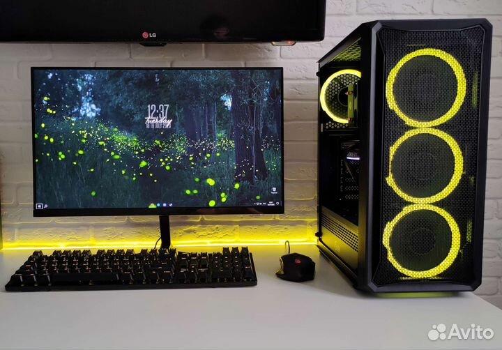 Пк игровой i7/gtx1660super/ssd m2 512гб/32гб озу