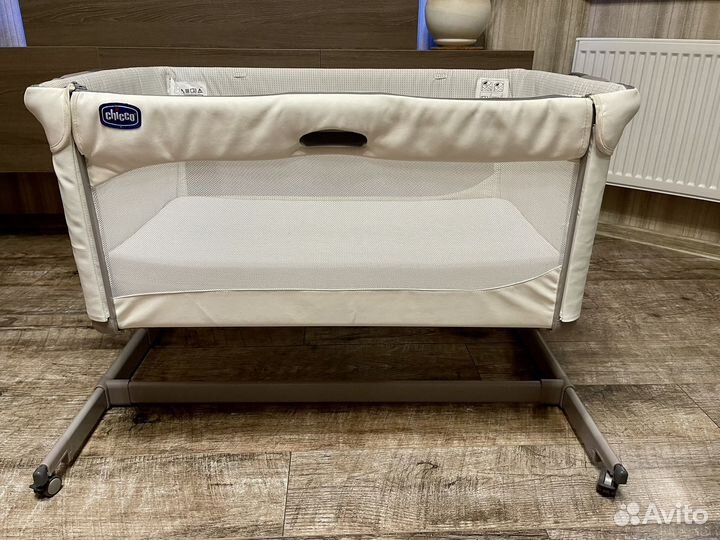 Колыбель Chicco Next2Me Magic White Snow