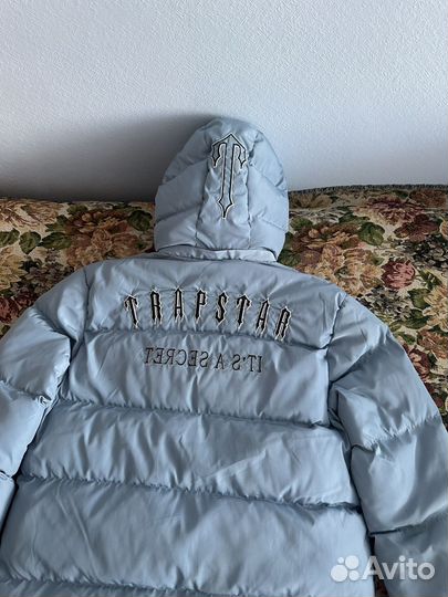 Пуховик Trapstar london Ice blue голубой