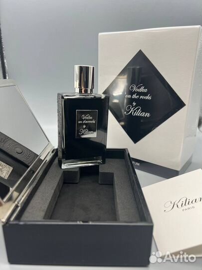 Kilian vodka on the rocks