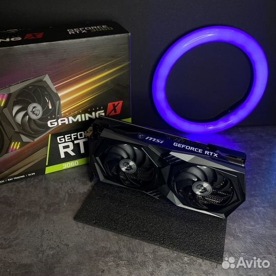 Видеокарта MSI RTX 3060 gaming X