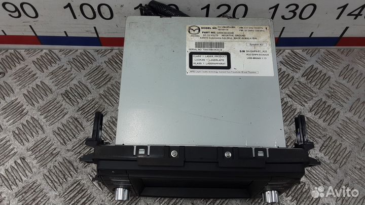 Магнитола Mazda 6 (GJ) III (2012–2018)