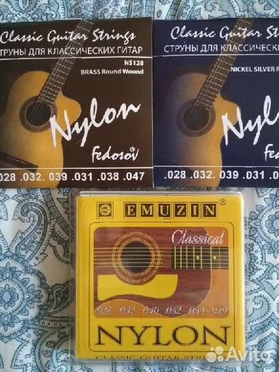 Струны для акустических и электрогитар