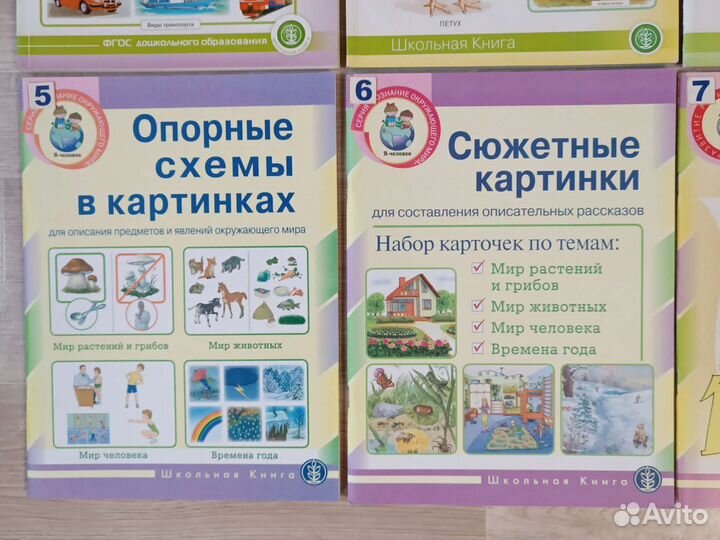 Тематический словарь в картинках