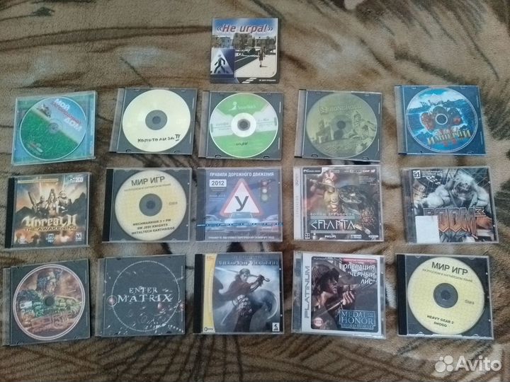 Диски с играми для пк