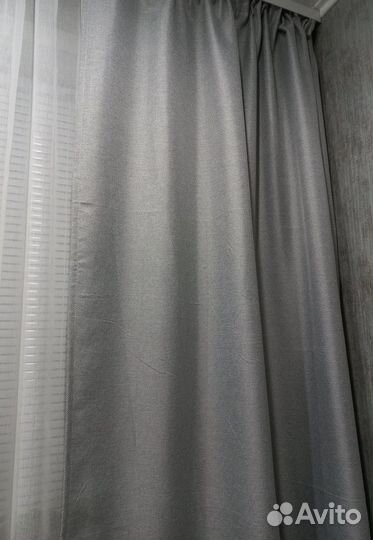 Шторы Блэкаут Рогожка Новые