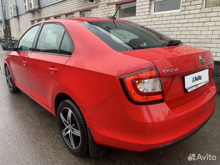 Skoda Rapid 1.6 МТ, 2018, 48 300 км