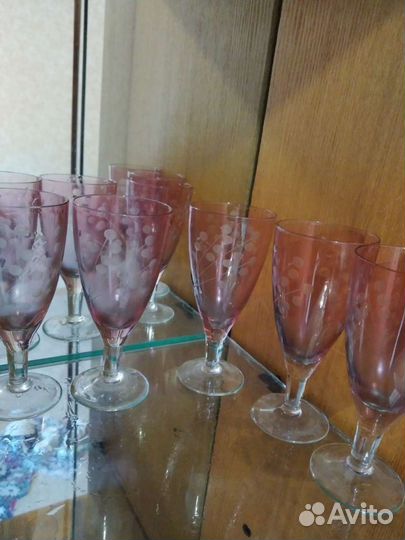 Фужеры,рюмки на ножках,стопки СССР