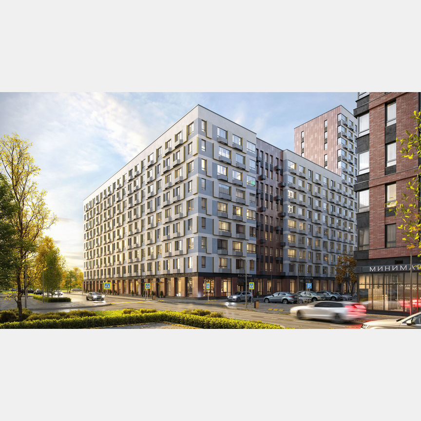 2-к. квартира, 50,7 м², 18/18 эт.