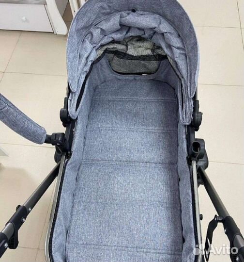Коляска Новая 3в1 всесезонная (Стильная)