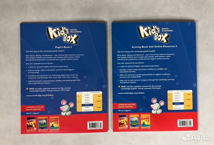 Kids box 2 учебник и тетрадь