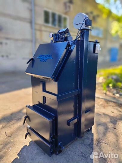 Твердотопливный котел для помещения