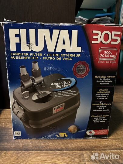 Фильтр для аквариума внешний Fluval 305