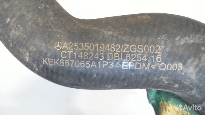 Патрубок охлаждения Mercedes GLC X253, 2017