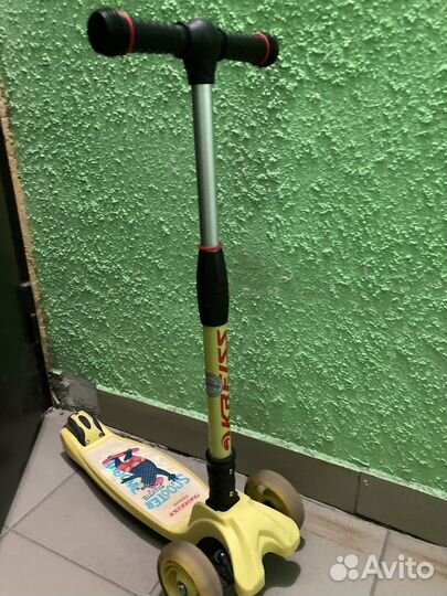 Самокат трехколесный детский