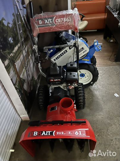 Снегоуборщик брайт 7л с