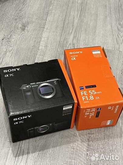 Фотоаппарат Sony A7C + Объектив