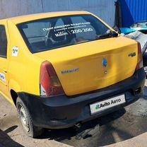 Renault Logan 1.4 MT, 2010, битый, 50 025 км, с пробегом, цена 100 000 руб.