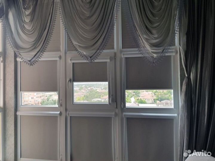 Мансардные шторы V494