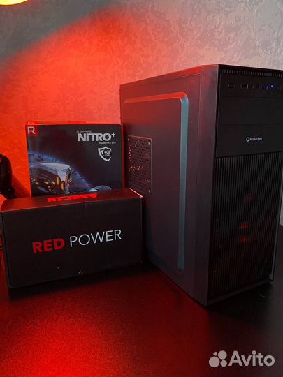 Компьютер Intel, Radeon rx570 4gb, 16gb ddr4