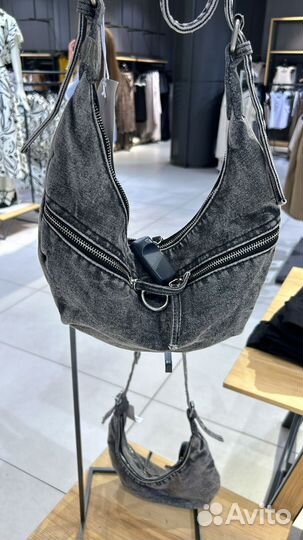 Сумка женская джинсовая re