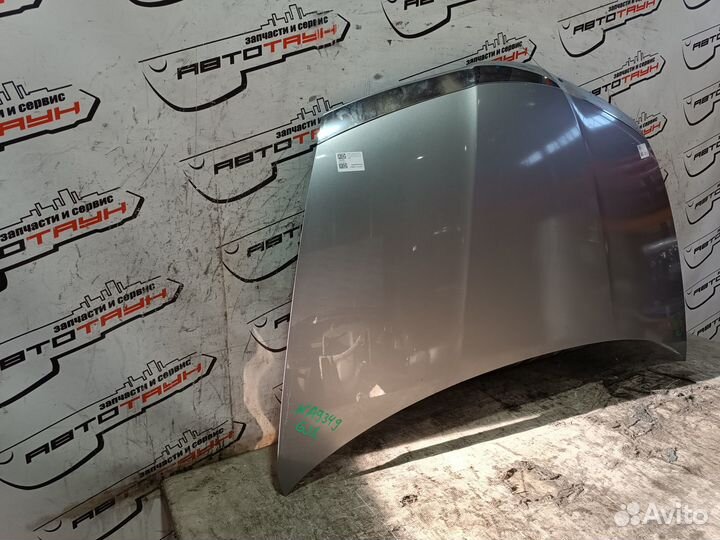 Капот honda airwave partner GJ1 GJ2 GJ3 GJ4 60100SLA000ZZ серебро, NH642M KA9349