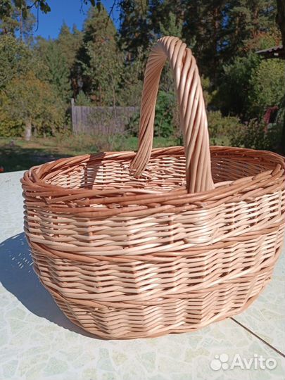 Корзины для грибов из ивовой лозы