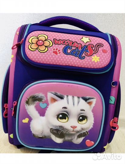 Ранец для девочки новый