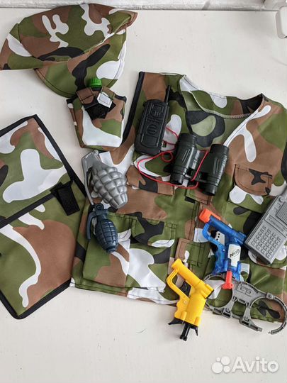 Набор военного жилет