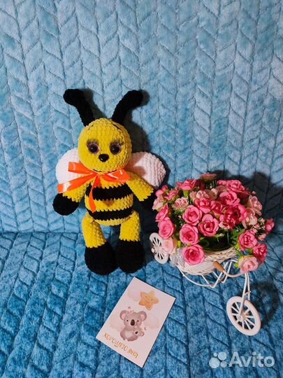 Весёлая пчёлка ручной работы