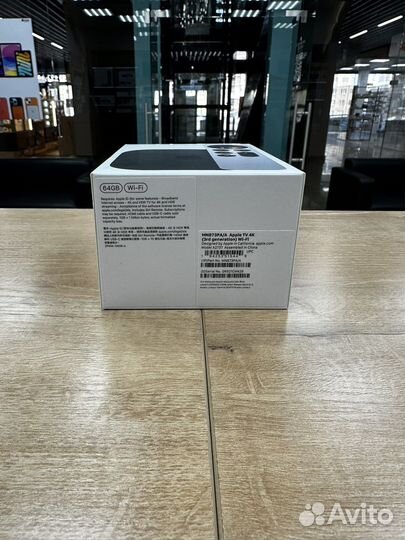 Новая Apple TV 4K (3rd Gen) 64GB. Wi-Fi