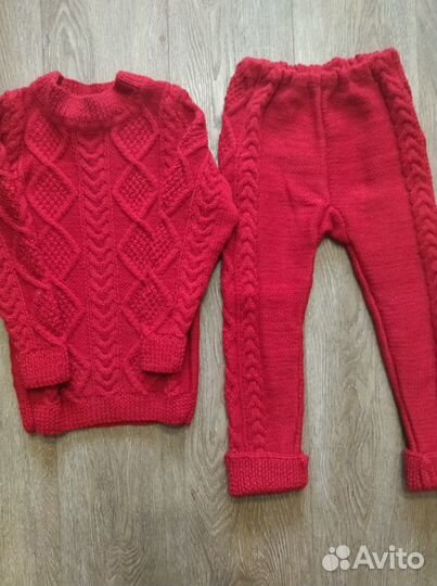 Детский костюм ручная вязка