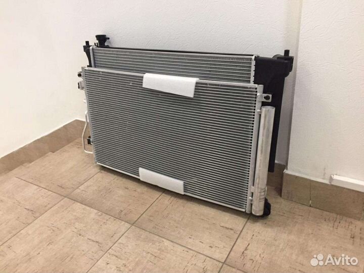 Радиатор охл+конд Киа Оптима 4 JF с 2016- нов