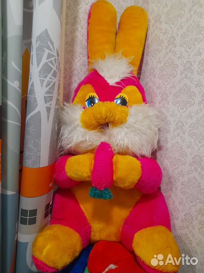 Мягкая игрушка заяц