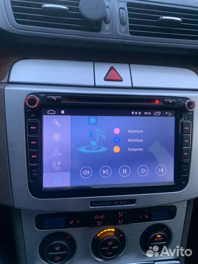 Магнитола на passat б6