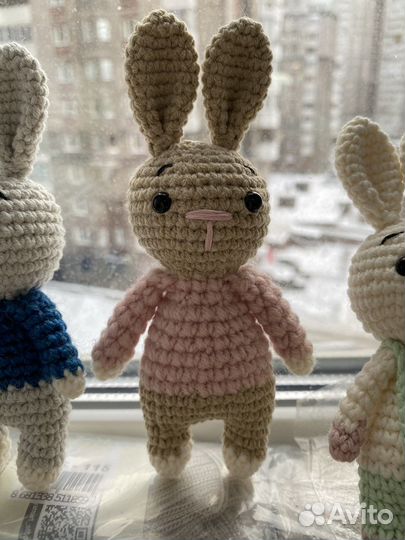 Зайчик-малыш (12 см)