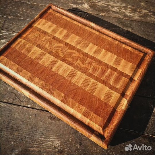 Доска торцевая из Дуба и Ясеня