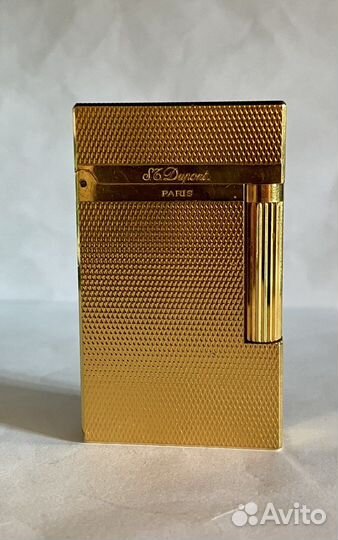 Зажигалка Dupont Ligne 2 Yelow Gold