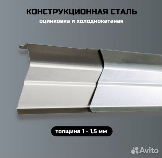 Пороги ремонтные Geely Emgrand X7 1