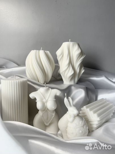 Ароматическая свеча ручной работы