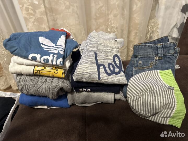 Детские вещи пакетом 80 р на мальчика